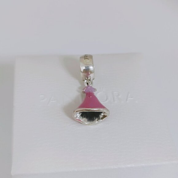Pandora Rapunzel's Dress Dangle Charm S925 Silver with box - Picture 5 of 9